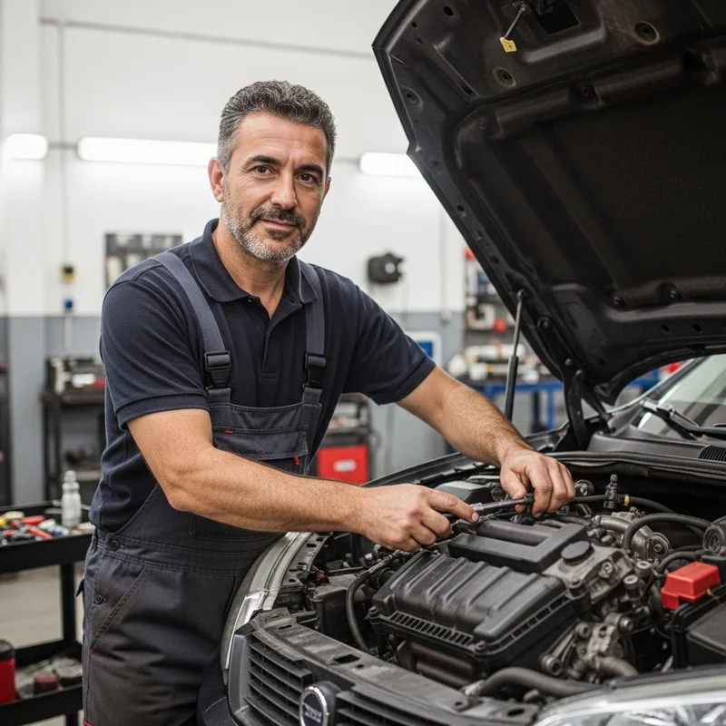 Lorenzo Gallardo, Gerente y jefe de taller de Taller Pozuelo
